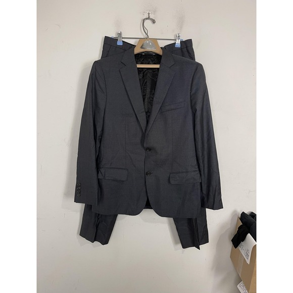 BOSS Hugo Boss Suit Mens 38R Wool Silk The James Sharp2 Two Piece Pants Blazer